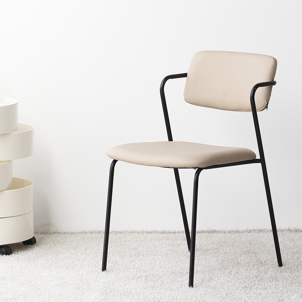 영가구디오니 카페의자 가죽 철제 인테리어 디자인 의자