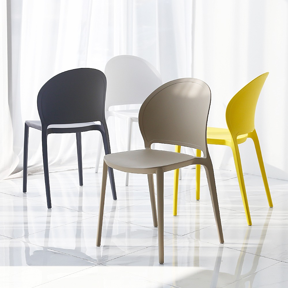 영가구로엔 카페의자 플라스틱 인테리어 디자인 의자
