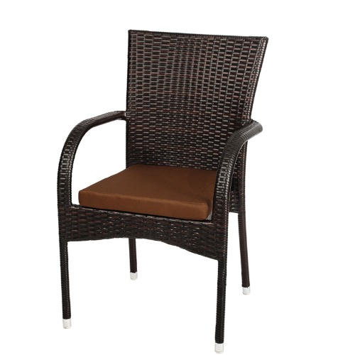영가구라비 라탄 야외용 의자(우드암/라탄암)